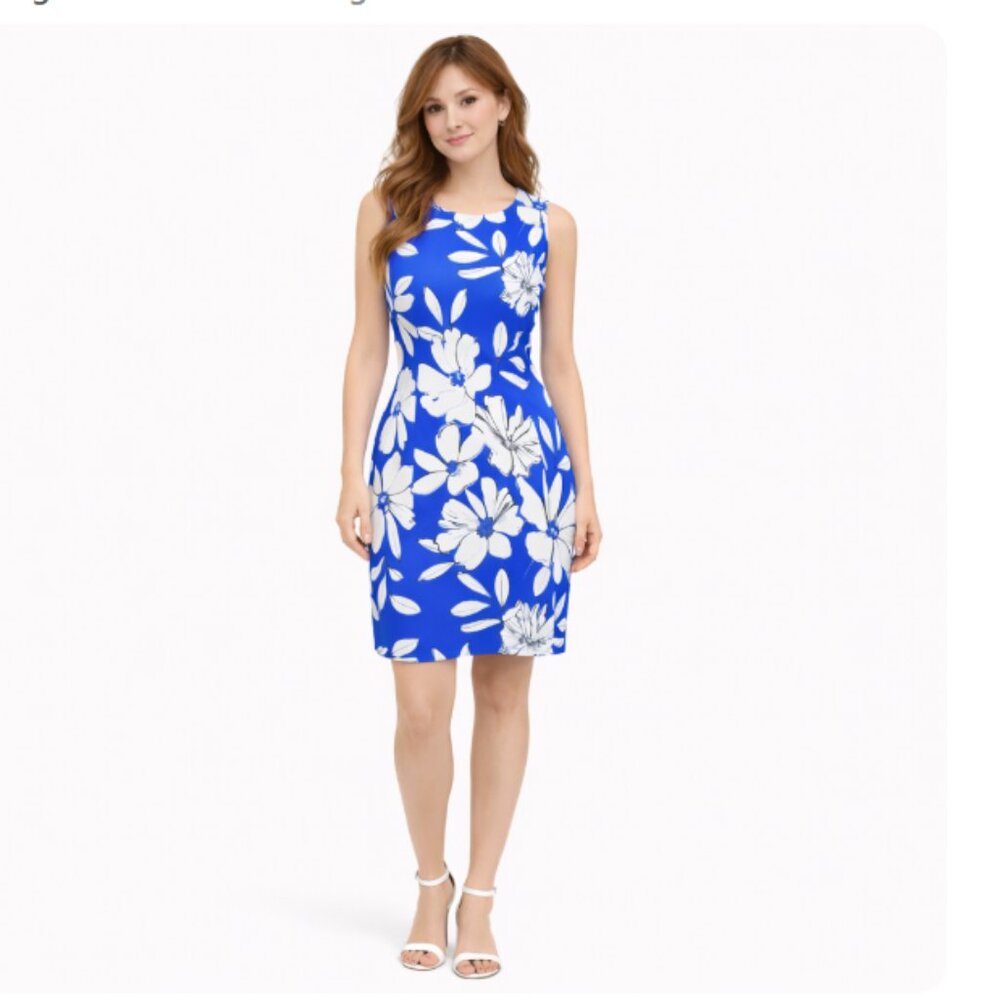 ALYX SHEATH DRESS FLORAL SIZE 10